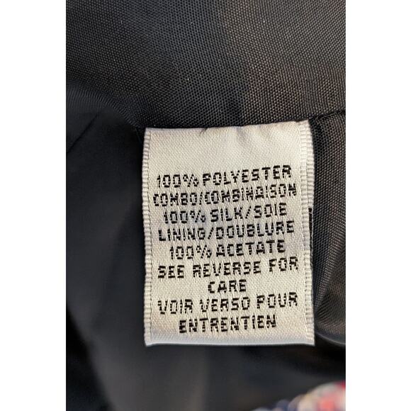 Talbots NWT Maxi Length Black Formal Dress With Sheer Short Sleeves Womens Sz 16 - Picture 9 of 16